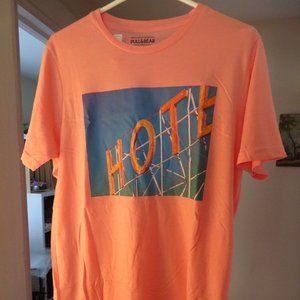 PULL & BEAR men's shirt pink "Hotel"